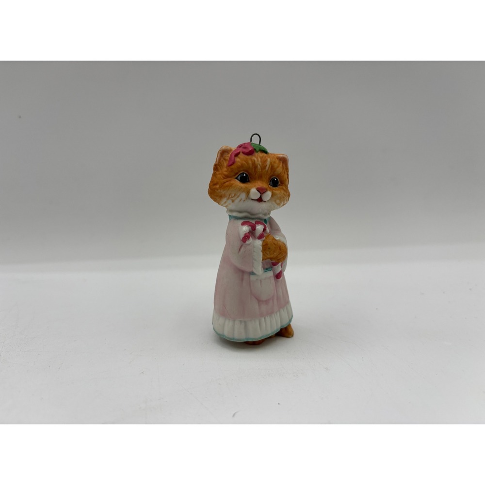 Hallmark Keepsake Ornament 1989 Christmas Kitty 3rd in Christmas Kitty Series - Picture 8 of 12